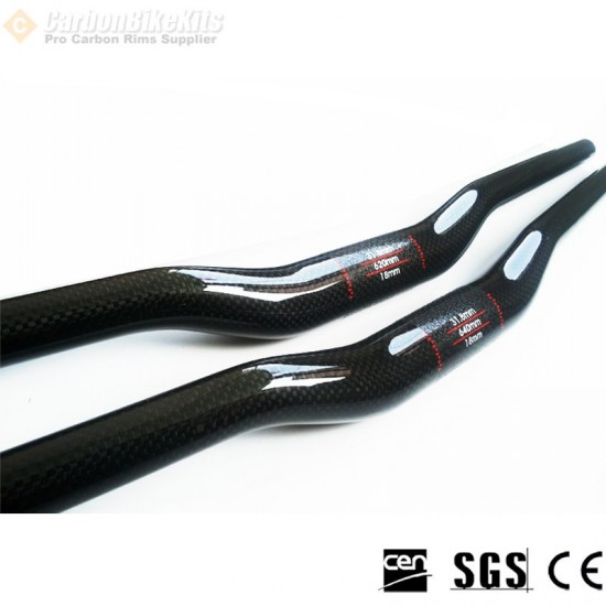 CMH02 カーボン MTB ライザー ハンドルバー